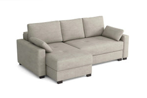 'Mocca' Kingsize Corner Storage Sofa Bed SofaBedExpert.co.uk