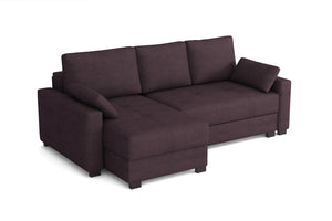'Mocca' Kingsize Corner Storage Sofa Bed SofaBedExpert.co.uk