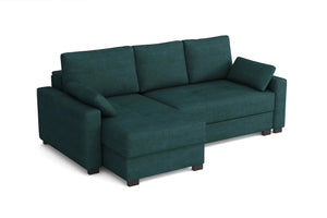 'Mocca' Kingsize Corner Storage Sofa Bed SofaBedExpert.co.uk