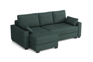 'Mocca' Kingsize Corner Storage Sofa Bed SofaBedExpert.co.uk