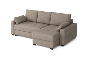 'Mocca' Kingsize Corner Storage Sofa Bed SofaBedExpert.co.uk