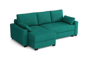'Mocca' Kingsize Corner Storage Sofa Bed SofaBedExpert.co.uk
