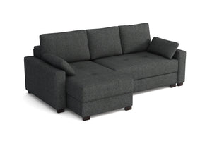 'Mocca' Kingsize Corner Storage Sofa Bed SofaBedExpert.co.uk