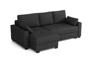 'Mocca' Kingsize Corner Storage Sofa Bed SofaBedExpert.co.uk
