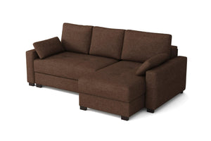 'Mocca' Kingsize Corner Storage Sofa Bed SofaBedExpert.co.uk