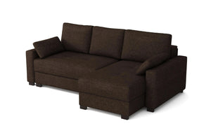 'Mocca' Kingsize Corner Storage Sofa Bed SofaBedExpert.co.uk