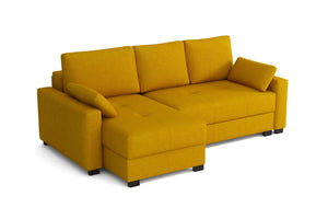 'Mocca' Kingsize Corner Storage Sofa Bed SofaBedExpert.co.uk