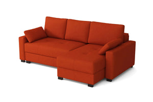 'Mocca' Kingsize Corner Storage Sofa Bed SofaBedExpert.co.uk