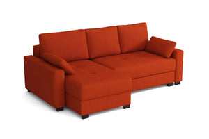 'Mocca' Kingsize Corner Storage Sofa Bed SofaBedExpert.co.uk