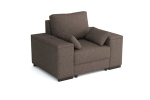 'Millbrook 1' Chair bed with storage arms SofaBedExpert.co.uk