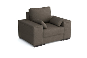 'Millbrook 1' Chair bed with storage arms SofaBedExpert.co.uk