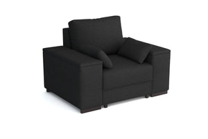 'Millbrook 1' Chair bed with storage arms SofaBedExpert.co.uk