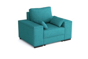 'Millbrook 1' Chair bed with storage arms SofaBedExpert.co.uk