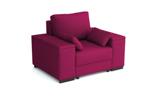 'Millbrook 1' Chair bed with storage arms SofaBedExpert.co.uk