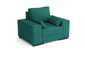 'Millbrook 1' Chair bed with storage arms SofaBedExpert.co.uk
