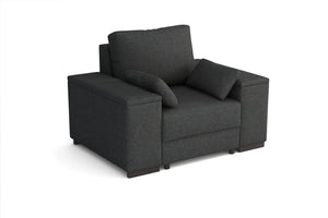 'Millbrook 1' Chair bed with storage arms SofaBedExpert.co.uk