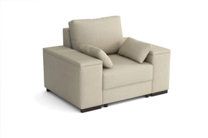 'Millbrook 1' Chair bed with storage arms SofaBedExpert.co.uk
