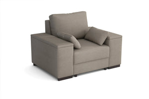 'Millbrook 1' Chair bed with storage arms SofaBedExpert.co.uk