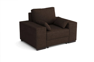 'Millbrook 1' Chair bed with storage arms SofaBedExpert.co.uk