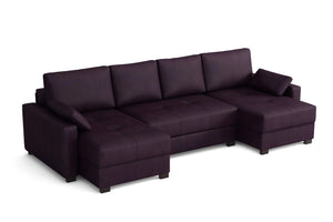 Mocca 'U Shape' Triple storage sofa bed SofaBedExpert.co.uk