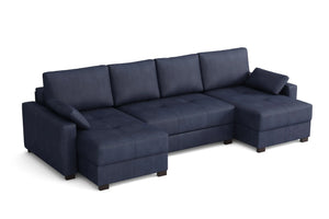Mocca 'U Shape' Triple storage sofa bed SofaBedExpert.co.uk