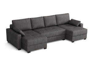 Mocca 'U Shape' Triple storage sofa bed SofaBedExpert.co.uk