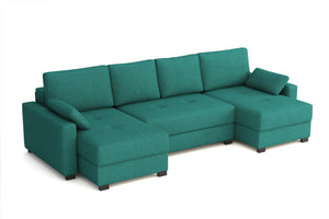 Mocca 'U Shape' Triple storage sofa bed SofaBedExpert.co.uk