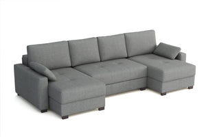 Mocca 'U Shape' Triple storage sofa bed SofaBedExpert.co.uk