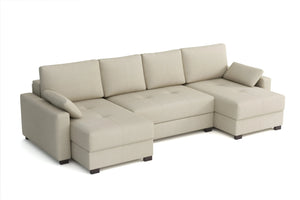 Mocca 'U Shape' Triple storage sofa bed SofaBedExpert.co.uk