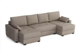 Mocca 'U Shape' Triple storage sofa bed SofaBedExpert.co.uk