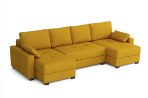 Mocca 'U Shape' Triple storage sofa bed SofaBedExpert.co.uk