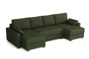 Mocca 'U Shape' Triple storage sofa bed SofaBedExpert.co.uk