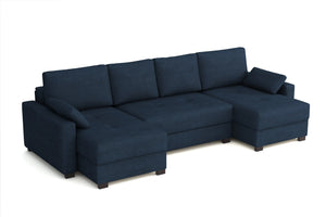 Mocca 'U Shape' Triple storage sofa bed SofaBedExpert.co.uk
