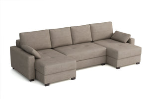Mocca 'U Shape' Triple storage sofa bed SofaBedExpert.co.uk