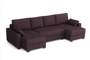 Mocca 'U Shape' Triple storage sofa bed SofaBedExpert.co.uk