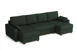 Mocca 'U Shape' Triple storage sofa bed SofaBedExpert.co.uk