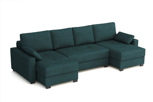 Mocca 'U Shape' Triple storage sofa bed SofaBedExpert.co.uk