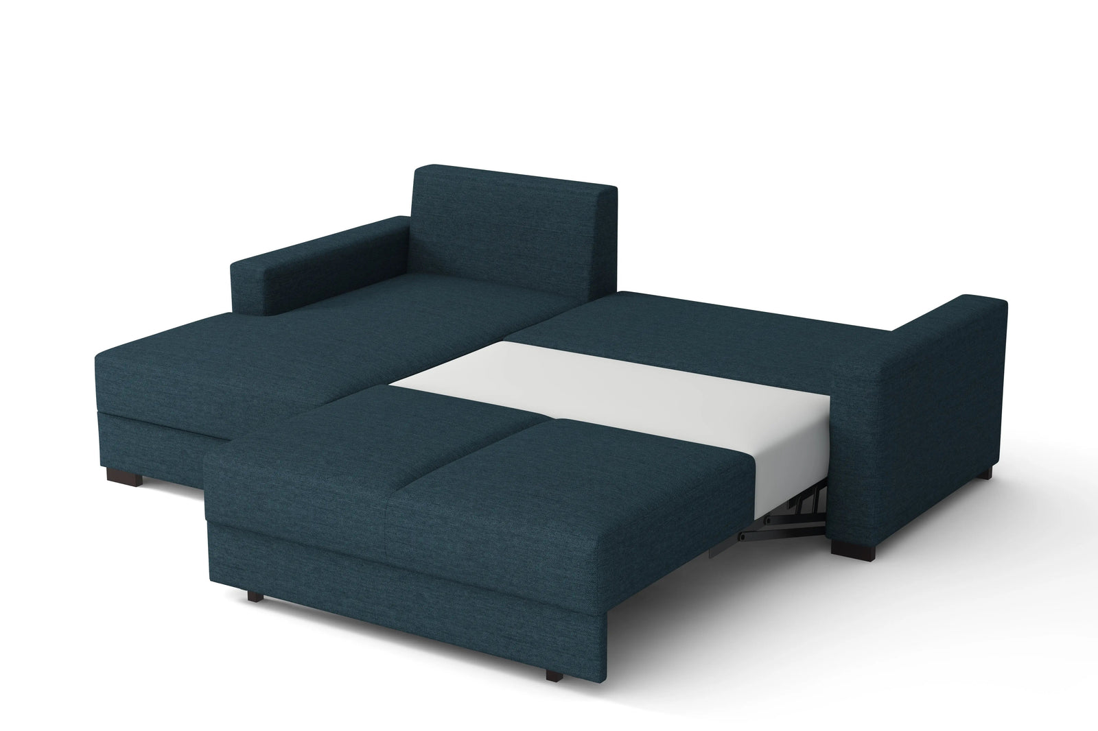 Tampa Corner Storage Sofa Bed opened into a bed - Sofa Bed Expert delivery guide