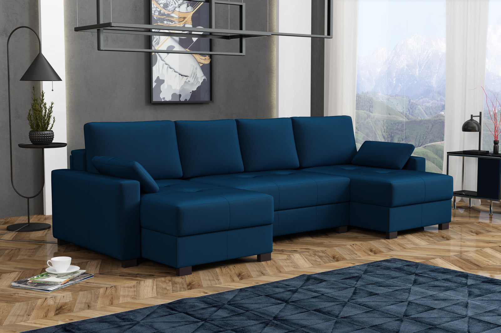 U Shape Sofa Bed UK main image