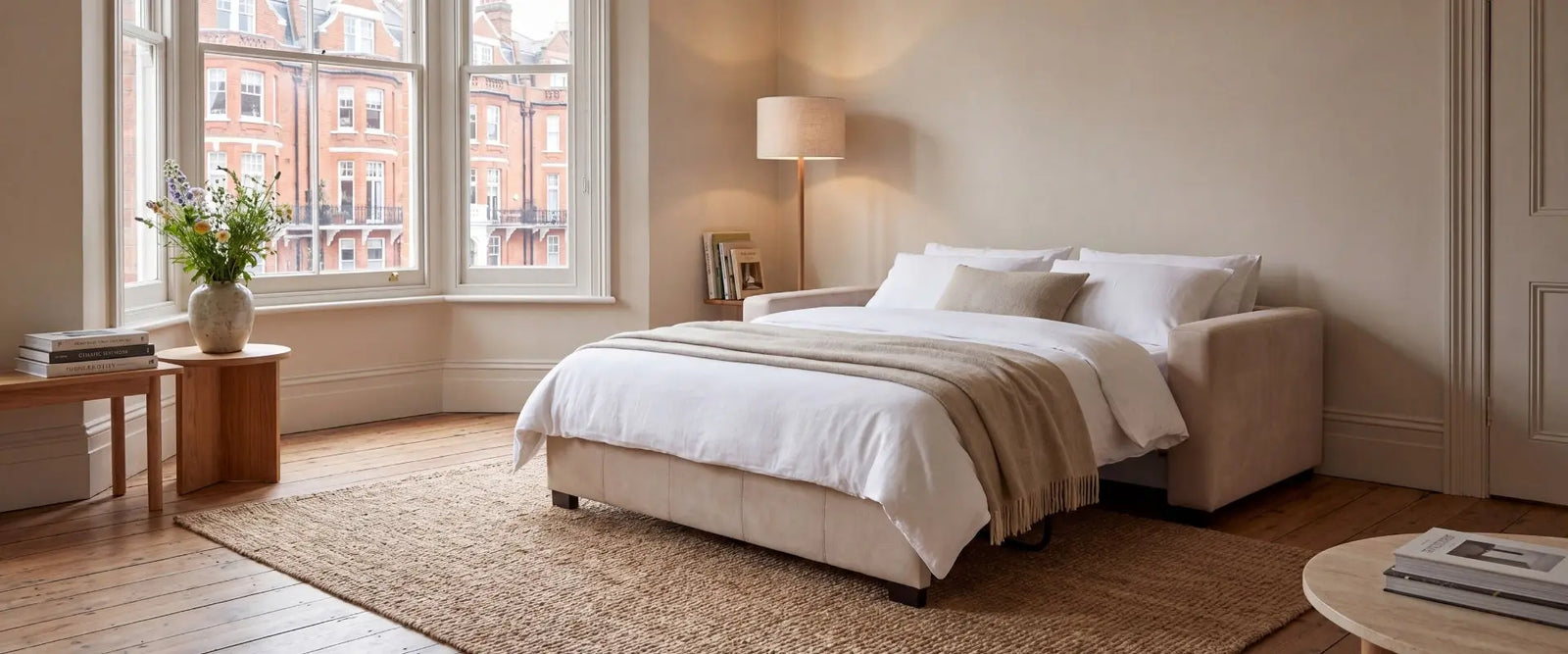 Three Seater Sofa Beds with Pocket Spring Mattress