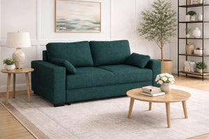 Millbrook 3 Double Sofa Bed in Marble Velvet Hydro SofaBedExpert.co.uk