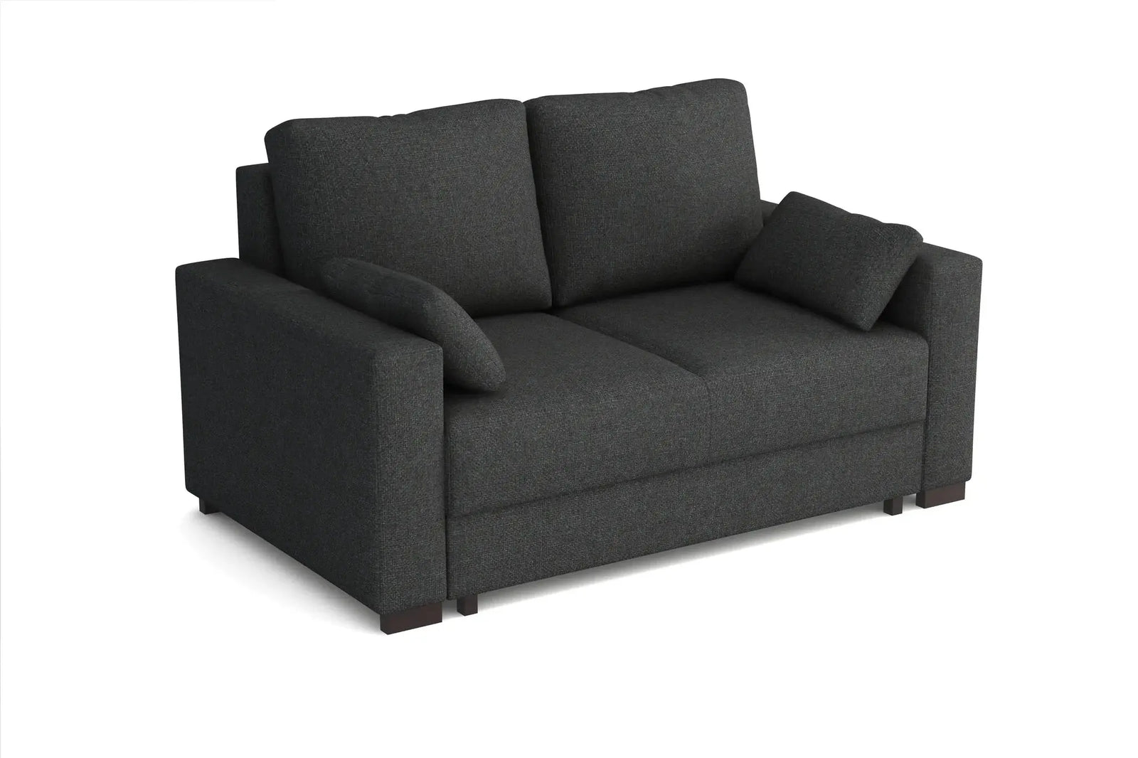 Millbrook 2 Compact Small Double Sofa Bed in Hydro Chenille Stone