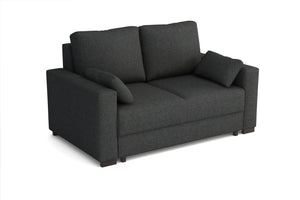 Millbrook 2 Compact Small Double Sofa Bed in Hydro Chenille Stone
