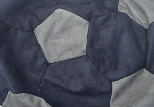 Match Day Football Pouffe in Navy & Slate