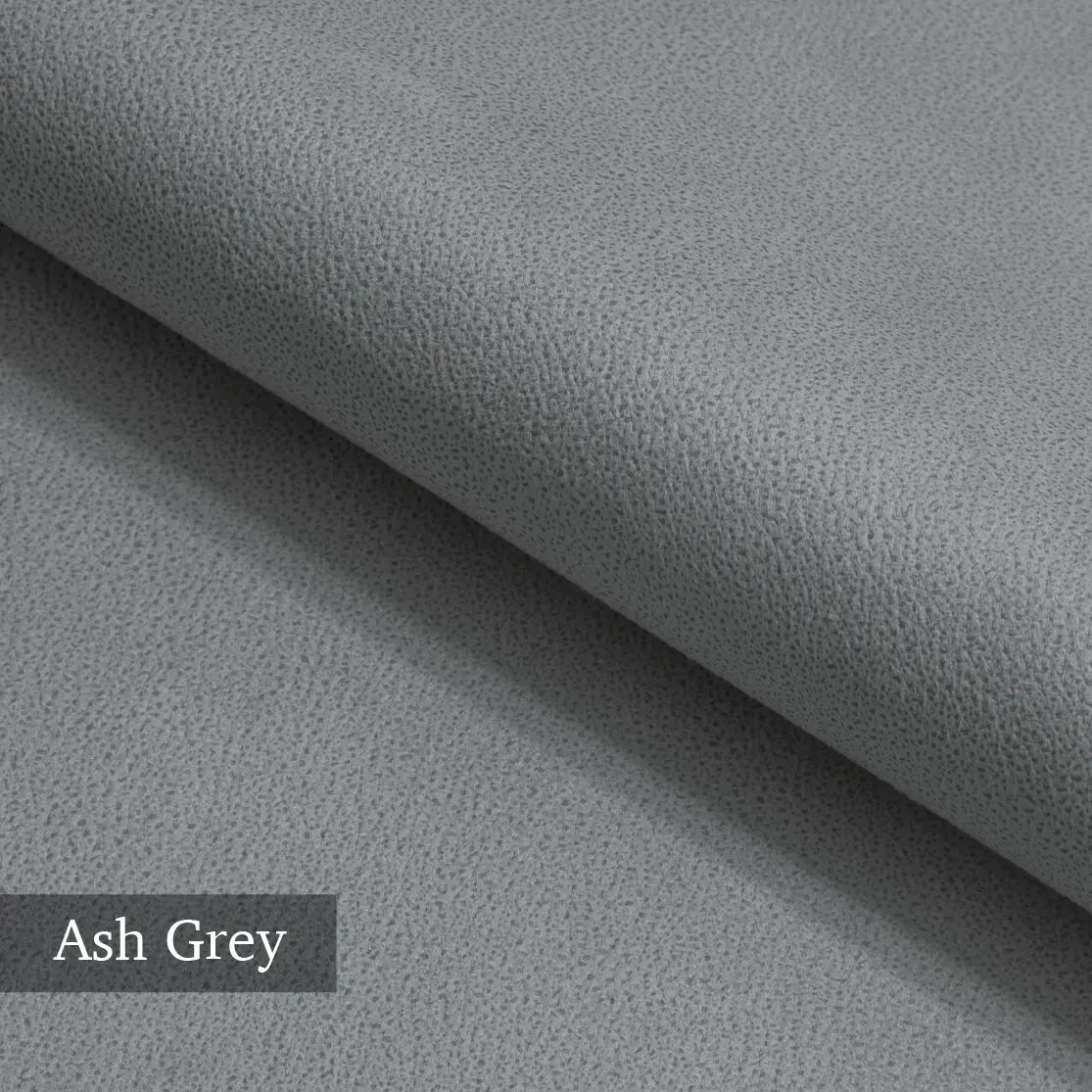 Mocca King Size Corner Sofa Bed in Hydro Suede Ash Grey SofaBedExpert.co.uk