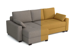 Mocca King Size Corner Sofa Bed SofaBedExpert.co.uk