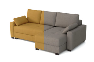 Mocca King Size Corner Sofa Bed SofaBedExpert.co.uk