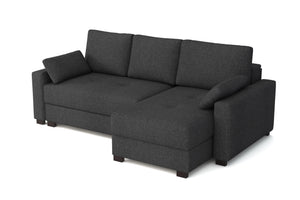 Mocca King Size Corner Sofa Bed