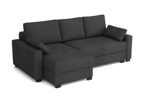 Mocca King Size Corner Sofa Bed