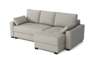 Mocca King Size Corner Sofa Bed
